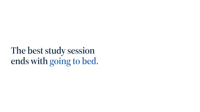 Atlas theme: Statement — end with going to bed