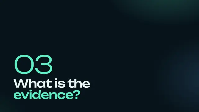 Aurora theme: Section — what is the evidence?