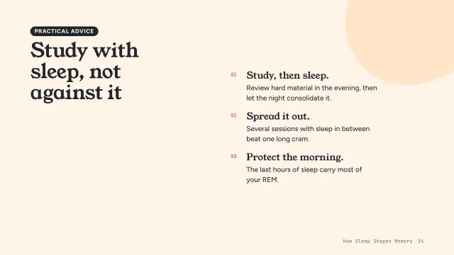 Bloom theme: List — study with sleep