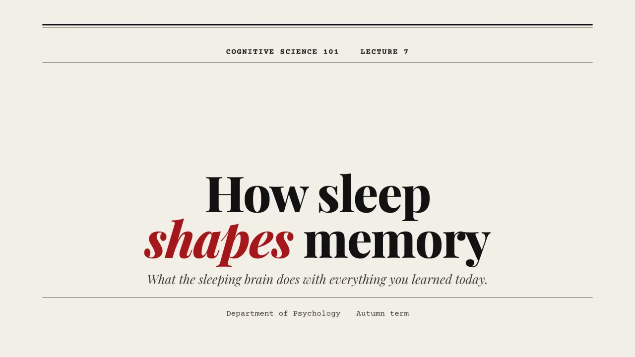 Broadsheet theme title slide