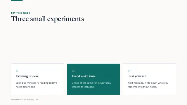 Campus theme: Cards — three small experiments