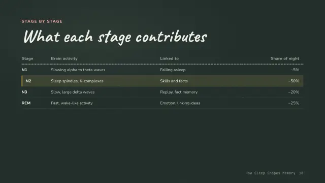 Chalk theme: Table — what each stage contributes