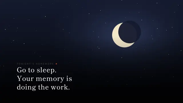 Ma theme: Full bleed — tonight's homework