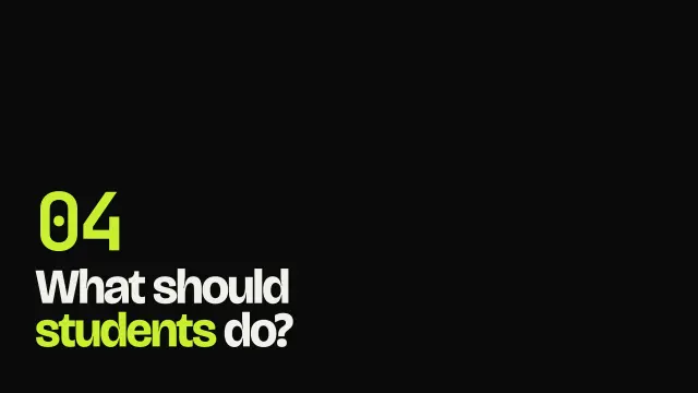 Volt theme: Section — what should students do?