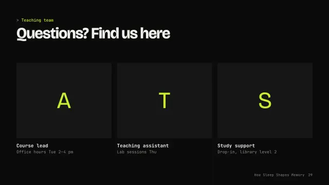 Volt theme: People — teaching team